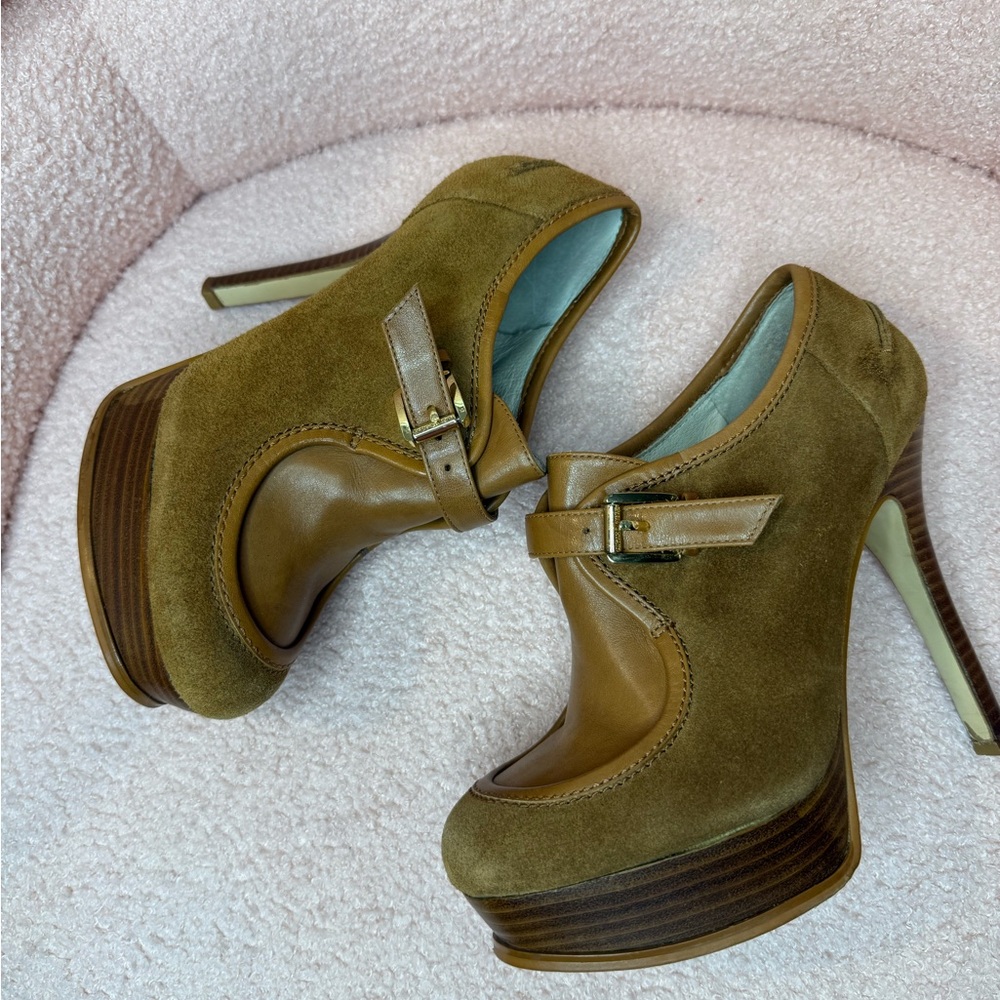 Michael Kors Brown Heeled Boots with Stiletto Heel